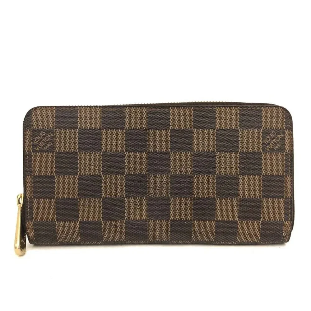 ❌SOLD❌Authentic Louis Vuitton Damier Ebene Zippy Zip Around Trifold Long Wallet - Picture 3 of 10